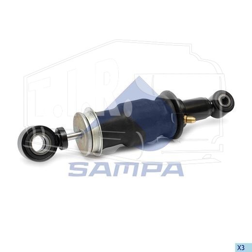 060.166-01, Амортизатор кабины передний — Sampa