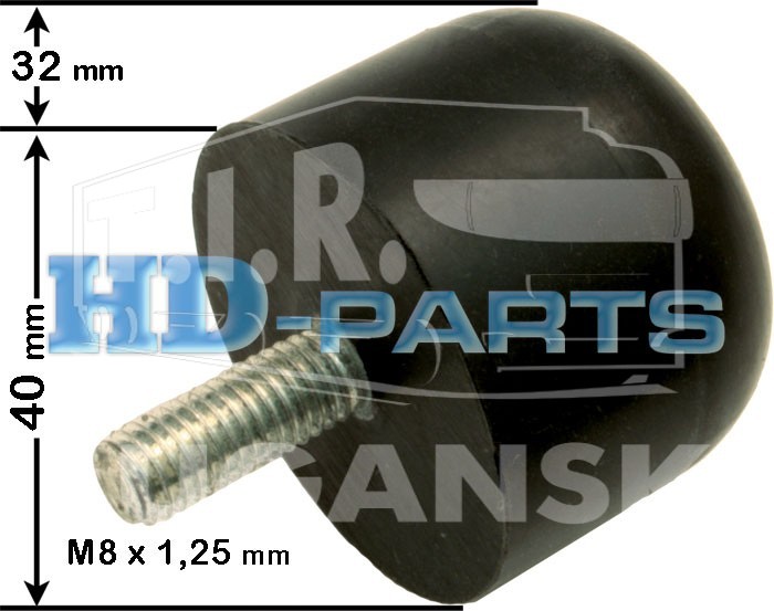 318721, Отбойник кабины — HD-parts