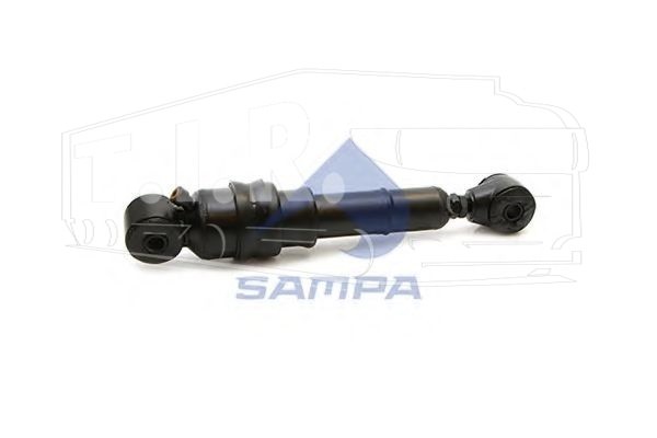 030.341, Амортизатор кабины зад (пневмо) — Sampa