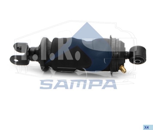 043.107-01, Амортизатор кабины пневмо — Sampa