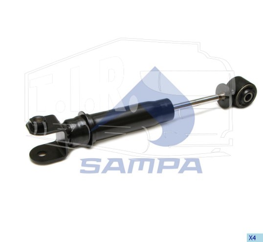 043.109-01, Амортизатор кабины пневмо (стойка) — Sampa