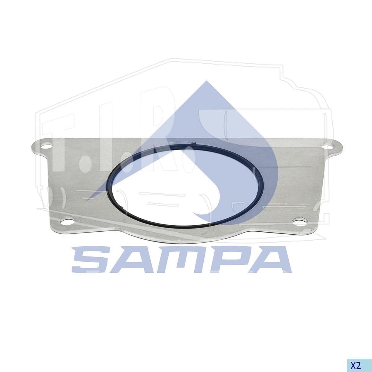 028.231, Прокладка масляного радиатора — Sampa