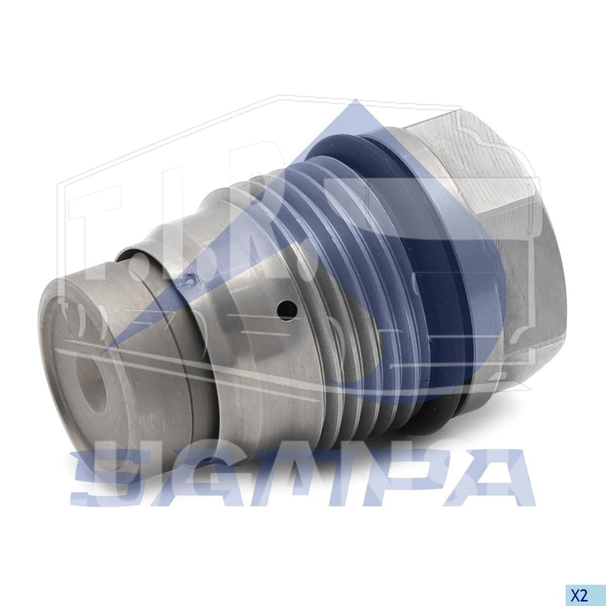 096.3032, Клапан топливной рампы — Sampa