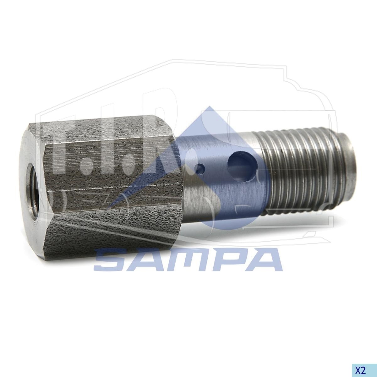 096.3730, Клапан обратный М16*1.5 — Sampa