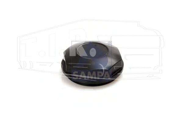 080.220, Колпак ступицы передней М112*2 — Sampa