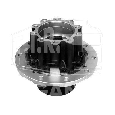BK6100238, Ступица колеса без ABS (дисковый тормоз) — Bergkraft