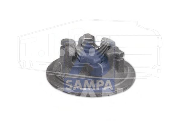 070.050, Гайка ступицы М52*2 SW80 — Sampa