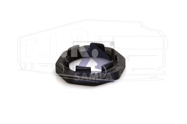 040.169, Гайка ступицы М60*2 SW80 — Sampa