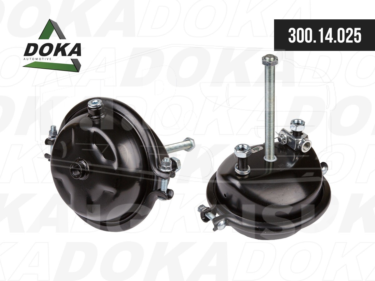 300.14.025, Камера тормозная тип 30 длинный шток (L=200  мм.) — DOKA