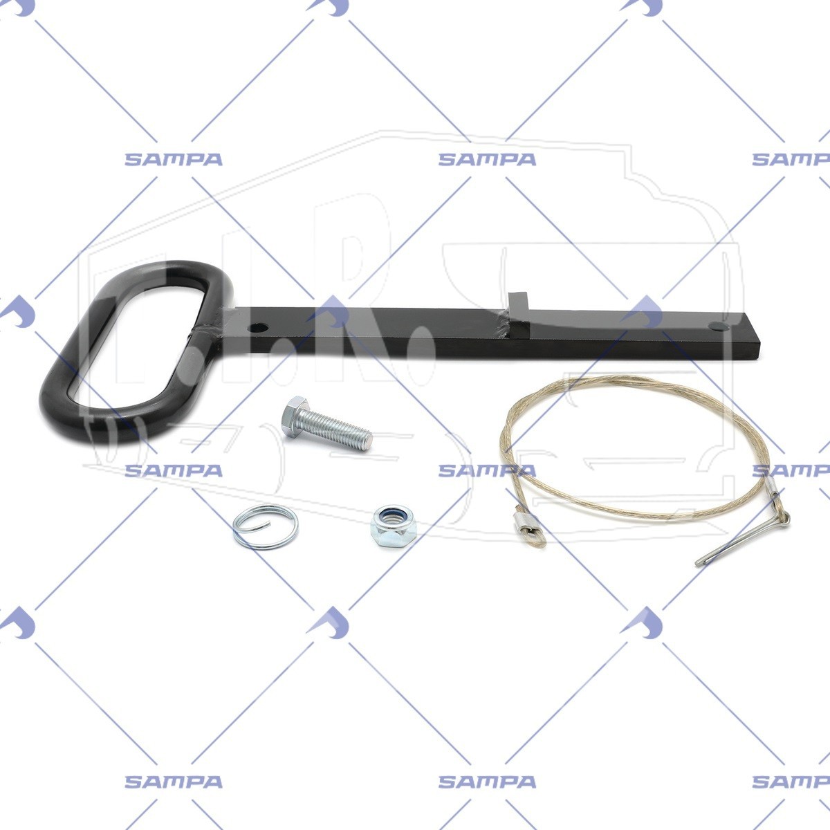 095.551, REPAIR KIT,FIFTH WHEEL — Sampa