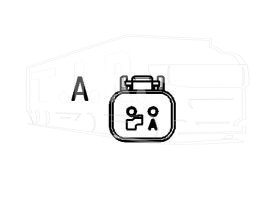096.252, Датчик ABS 2.73 м Тип А — Sampa