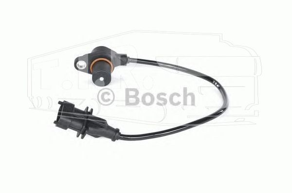 0 281 002 511, Датчик оборотов вала коленч./распред. — Bosch