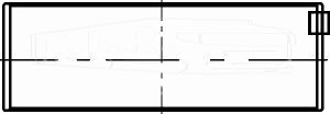 213 HS 18657 000, Вкладыши коренные STD — Mahle