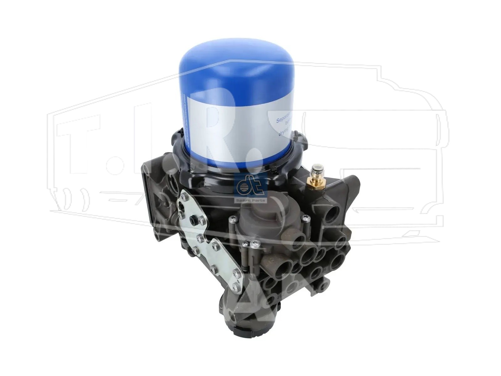 2.44123, Влагоотделитель — Diesel Technic