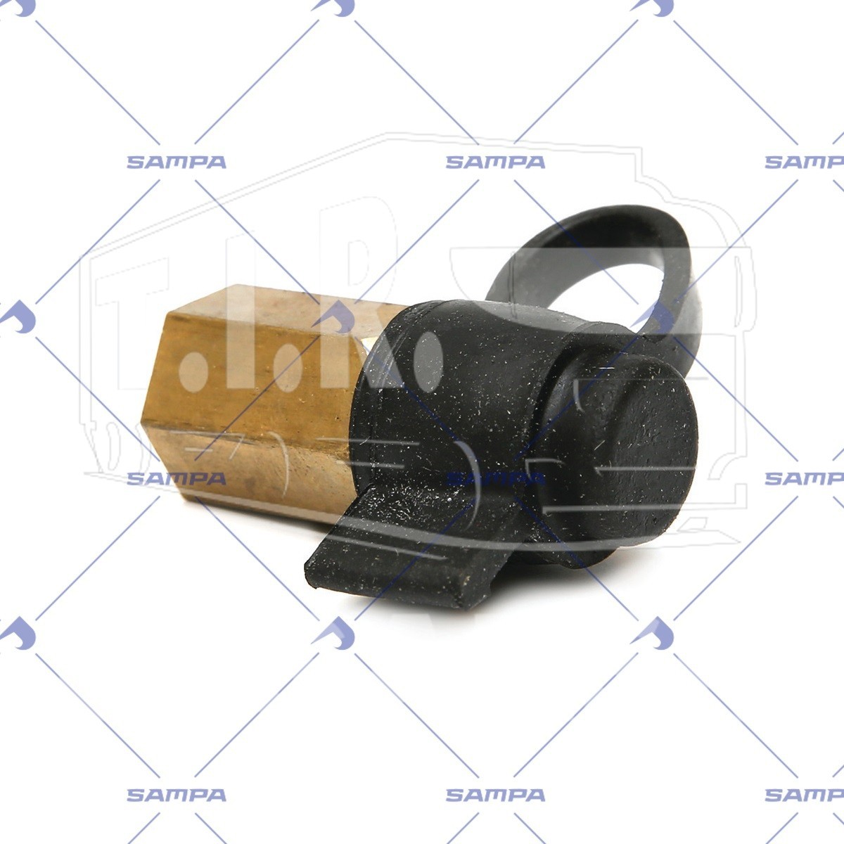 096.1622, Клапан воздушный рессивера M16*1,5 — Sampa