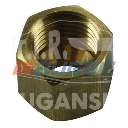 AUG65060, Гайка соед. трубки D8 М14*1,5 латунь — Auger