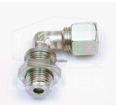 Соединитель уголок М16*1,5/D10 металл