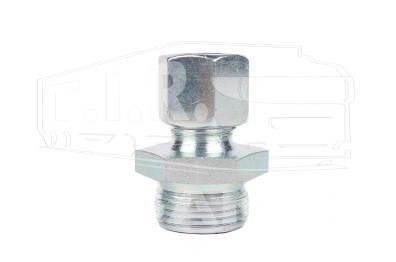 Соединитель М22*D10 метал
