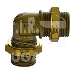 Соединитель уголок М22*М22/М16
