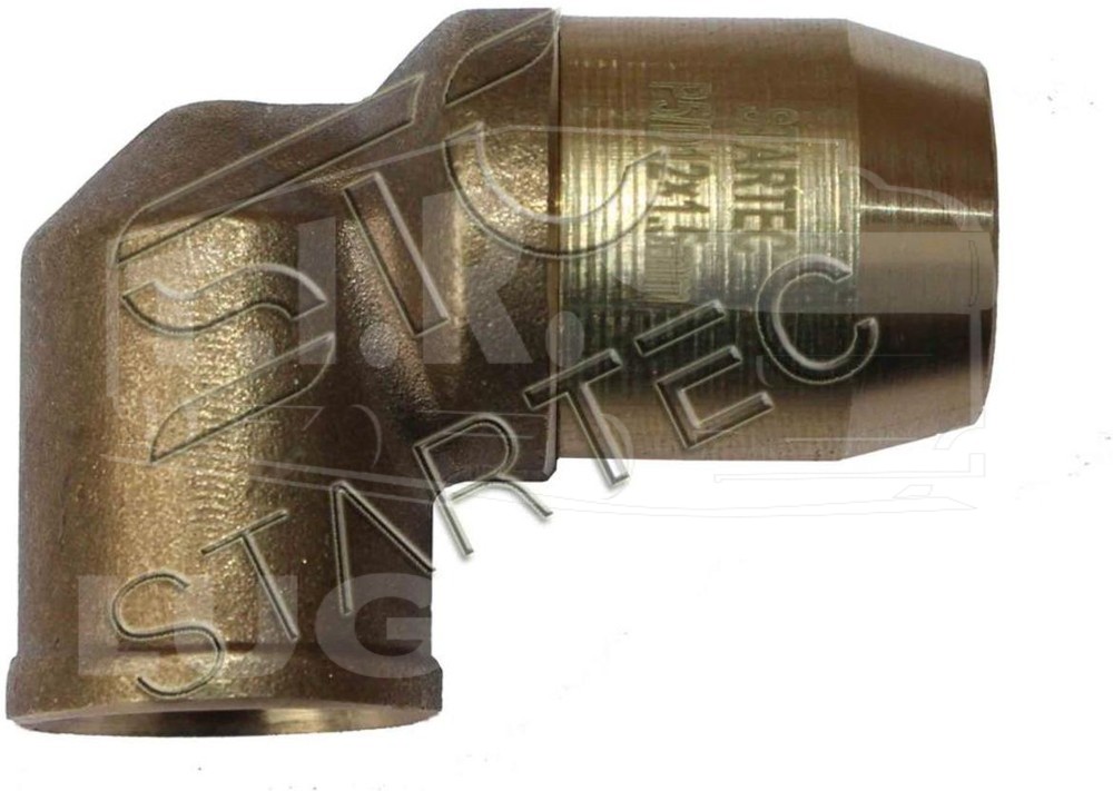 INF.11.P516L, Соединитель уголок P5/D16*2.0мм латунь — STARTEC