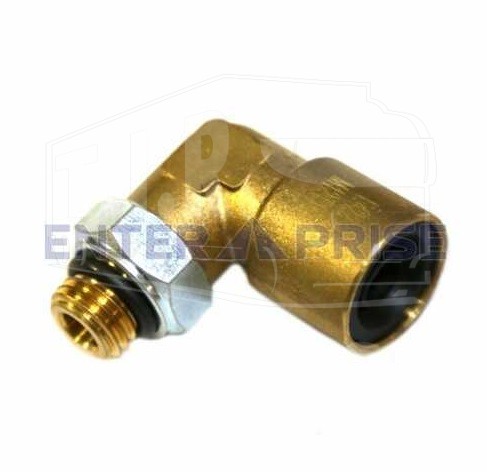 E422M16T06, Соединитель уголок М16*1,5/D6 латунь — ENTERPRISE