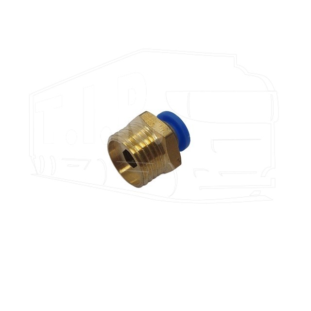 ATD707124, Соединитель М22*D12 метал (быстрый) — ATD