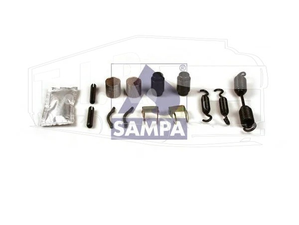 085.541, Р-к барабанной колодки — Sampa