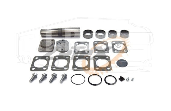 ZX16.0358, KING PIN KIT,AXLE STEERING KNUCKLE — ZeTeX