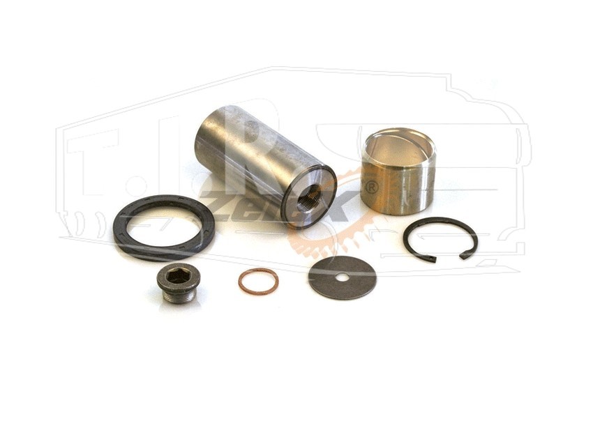ZX10.0004, KING PIN KIT,AXLE STEERING KNUCKLE — ZeTeX