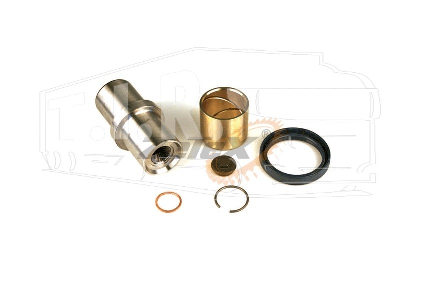 ZX10.0005, KING PIN KIT,AXLE STEERING KNUCKLE — ZeTeX