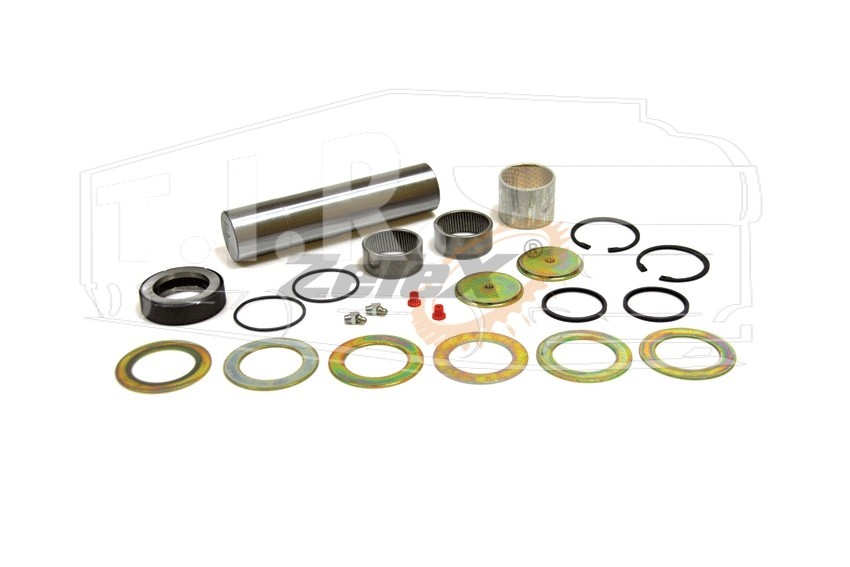 ZX10.0540, KING PIN KIT,AXLE STEERING KNUCKLE — ZeTeX