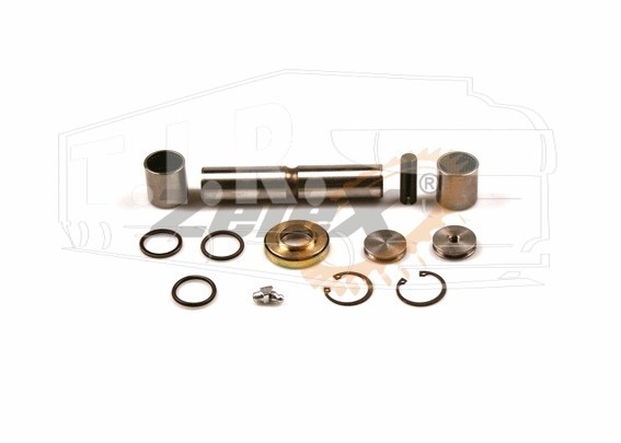 ZX11.0220, KING PIN KIT,AXLE STEERING KNUCKLE — ZeTeX
