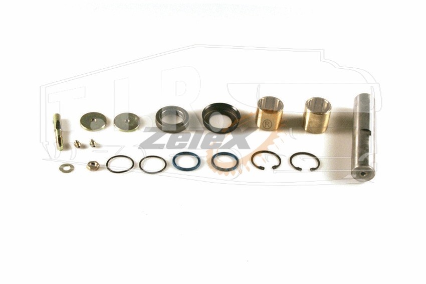 ZX14.0634, KING PIN KIT,AXLE STEERING KNUCKLE — ZeTeX