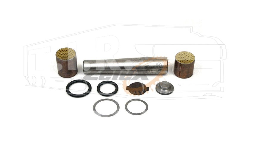 ZX12.0551, KING PIN KIT,AXLE STEERING KNUCKLE — ZeTeX