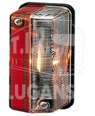 2XS005 020-001, Габарит прицепа  обрисовка — Hella