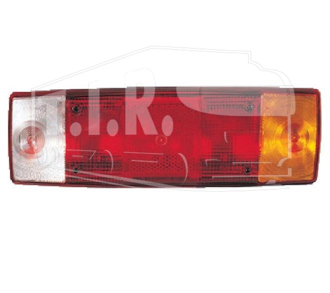 Фонарь задний DAF, 129*412