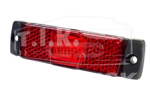 Фонарь габаритный - LED 24V красн