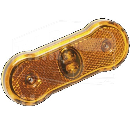 098221622, Фонарь габаритный - LED 24V оранж — ERMAX