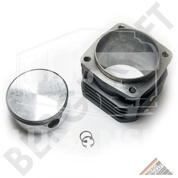 BK1108912AS, Гильза+поршень компрессора d100 — Bergkraft
