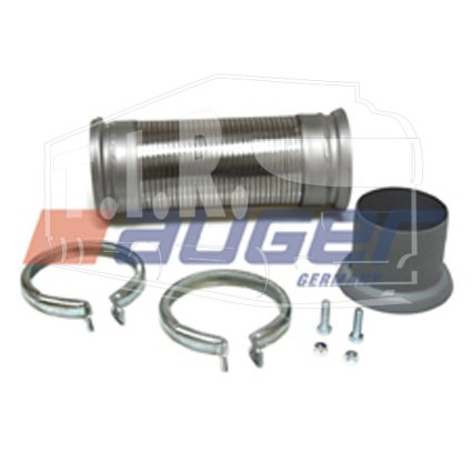AUG52711, Гофра глушителя + фланец — Auger
