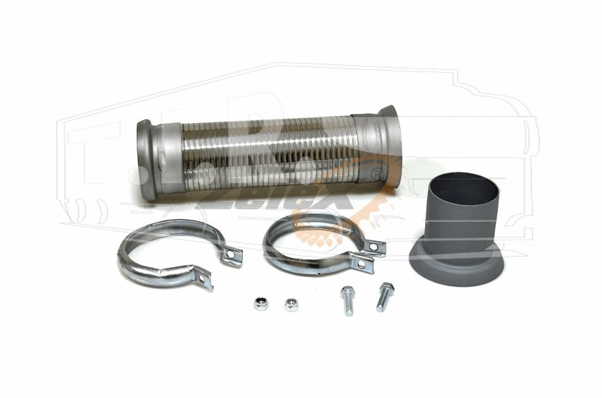 Гофра глушителя D90 L285