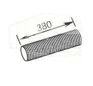 Гофра глушителя D140*380 INOX