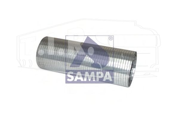 020.391, Гофра глушителя D100/L300 — Sampa