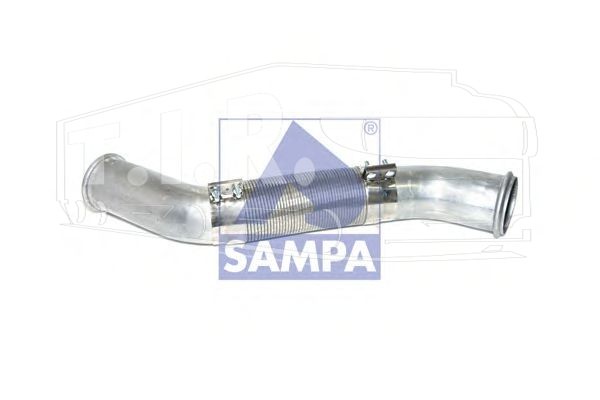 050.462, Гофра глушителя — Sampa