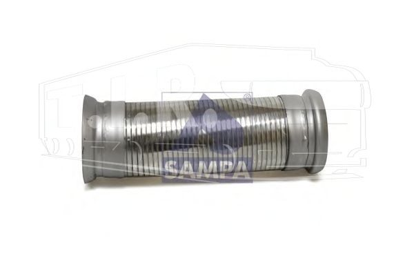 100.053, Гофра глушителя D100/L285 — Sampa