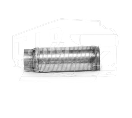 DIN48233, Гофра глушителя D115/L-364mm INOX — Dinex