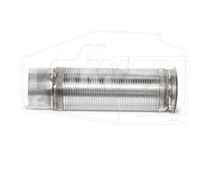 DIN48228, Гофра глушителя D115/L-384mm INOX — Dinex