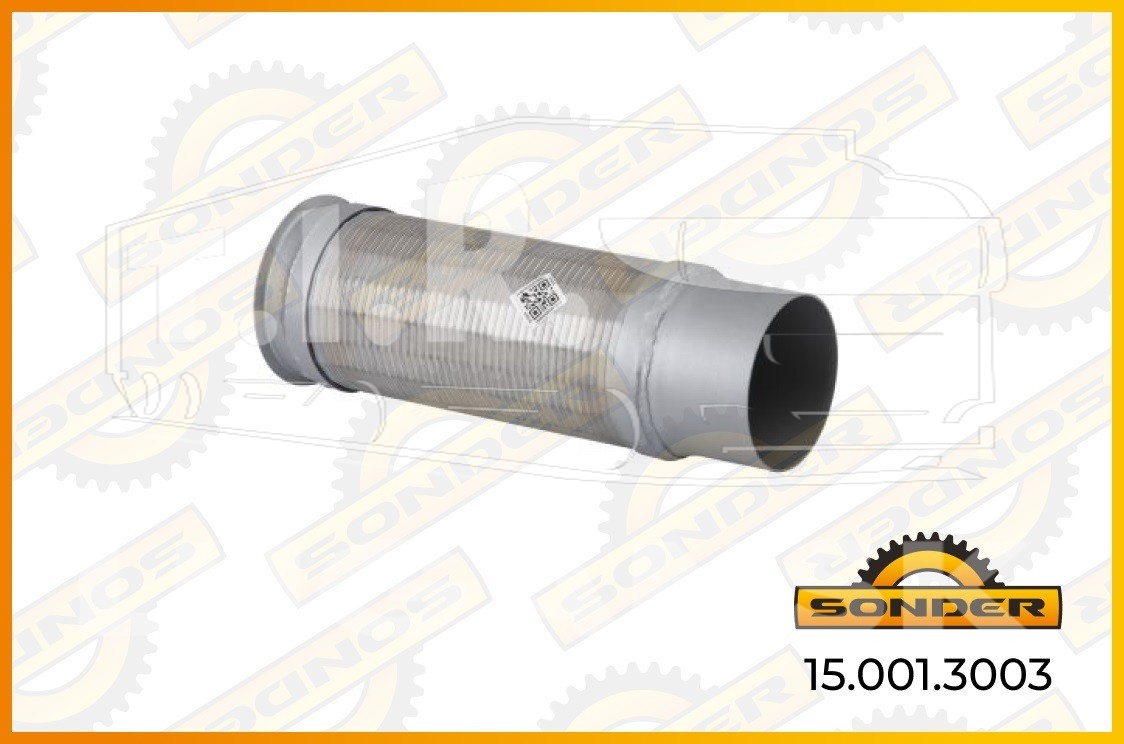 15.001.3003, Гофра глушителя D115 — Sonder