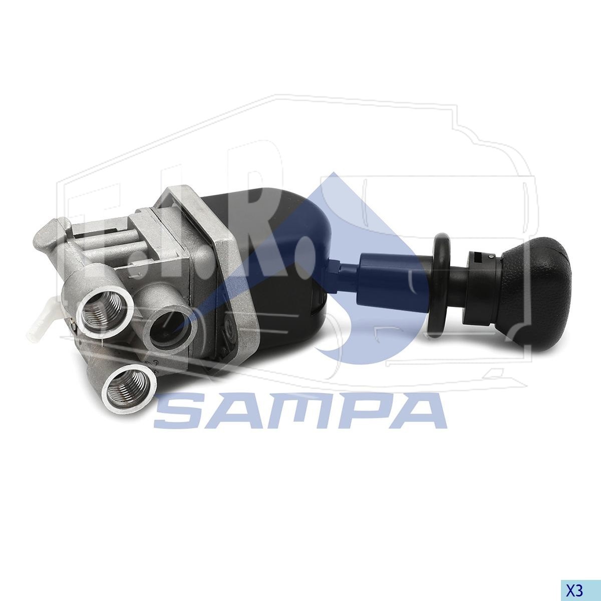 096.4822, Кран ручника — Sampa