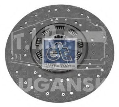 4.62795, Диск сцепления 380мм — Diesel Technic